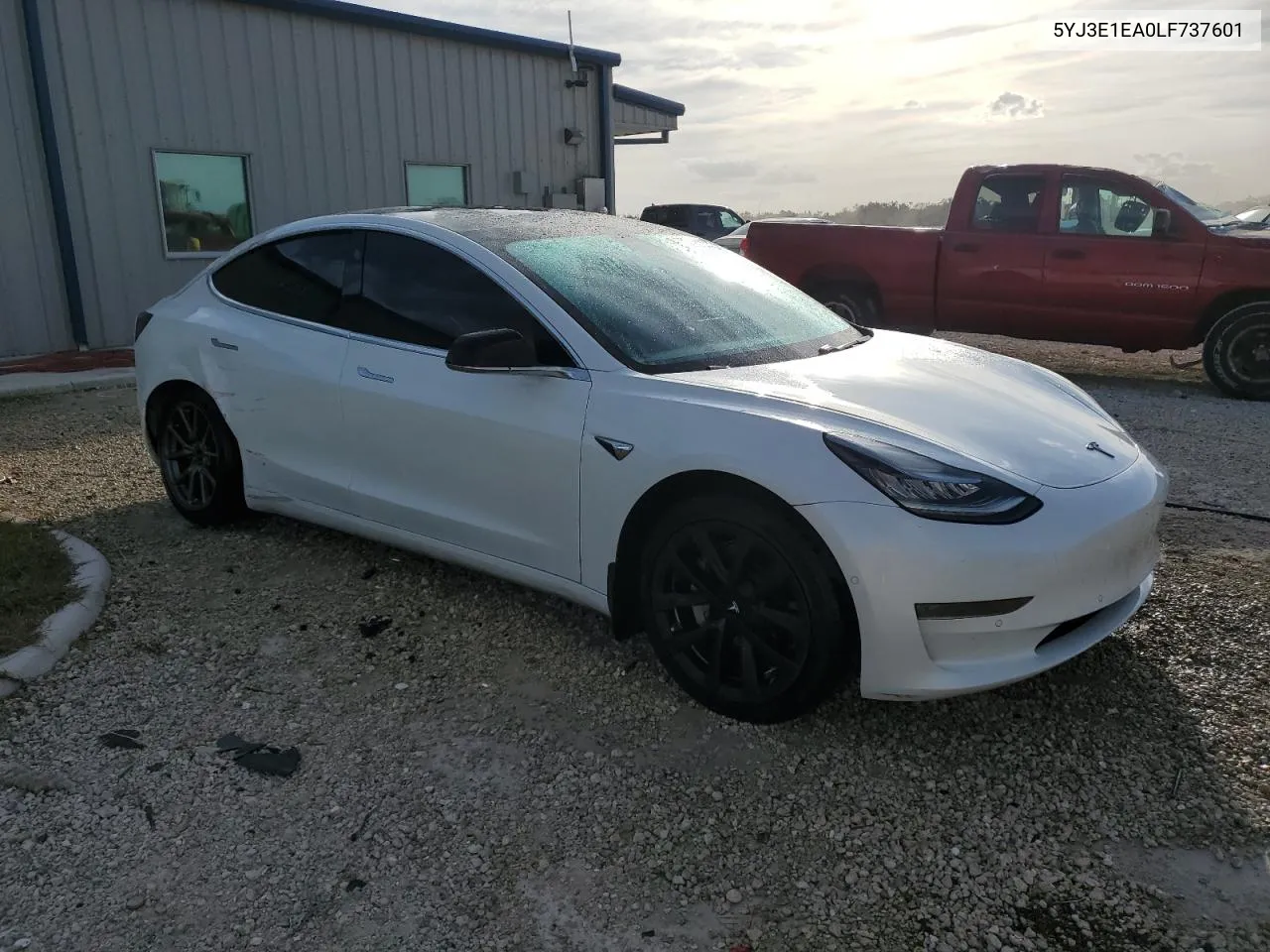 2020 Tesla Model 3 VIN: 5YJ3E1EA0LF737601 Lot: 75325444