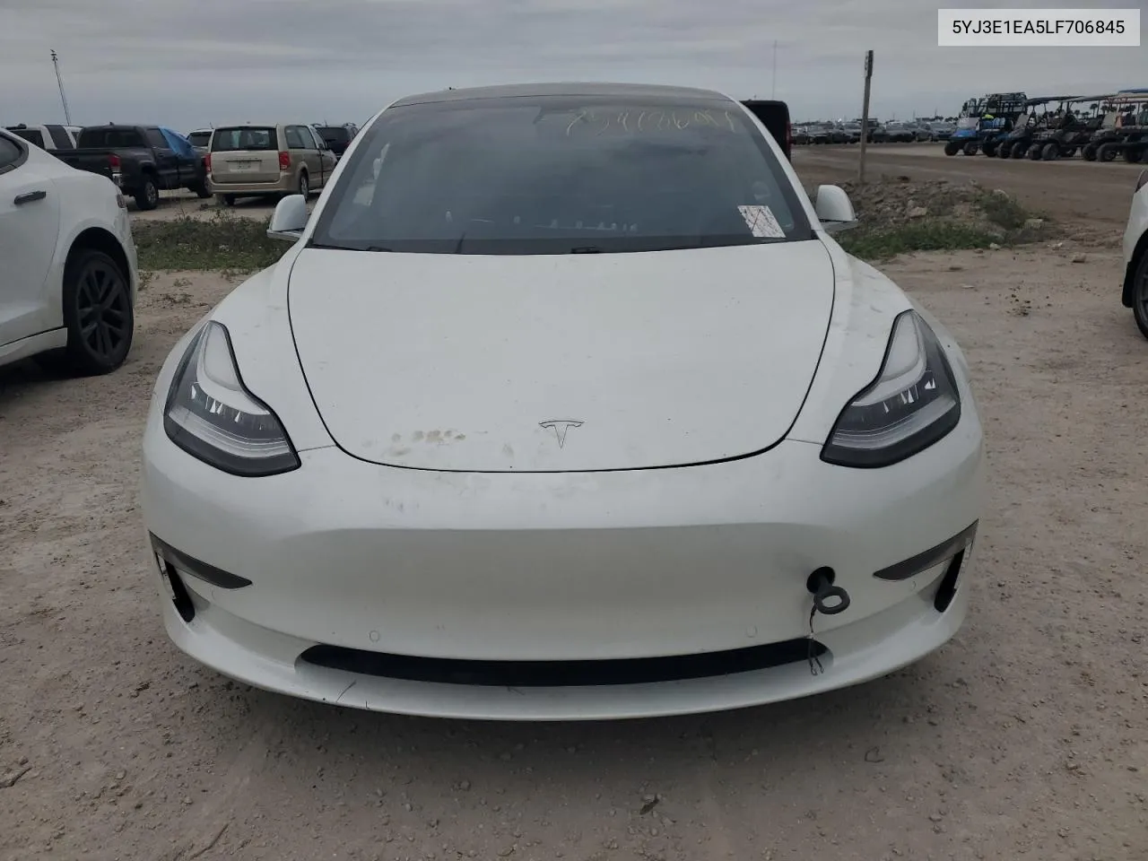 2020 Tesla Model 3 VIN: 5YJ3E1EA5LF706845 Lot: 75418604