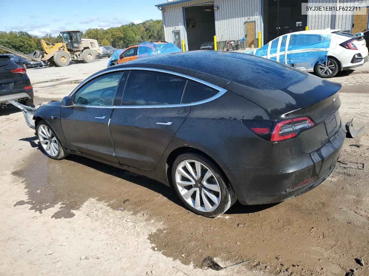 2020 Tesla Model 3 VIN: 5YJ3E1EB1LF622711 Lot: 75444134