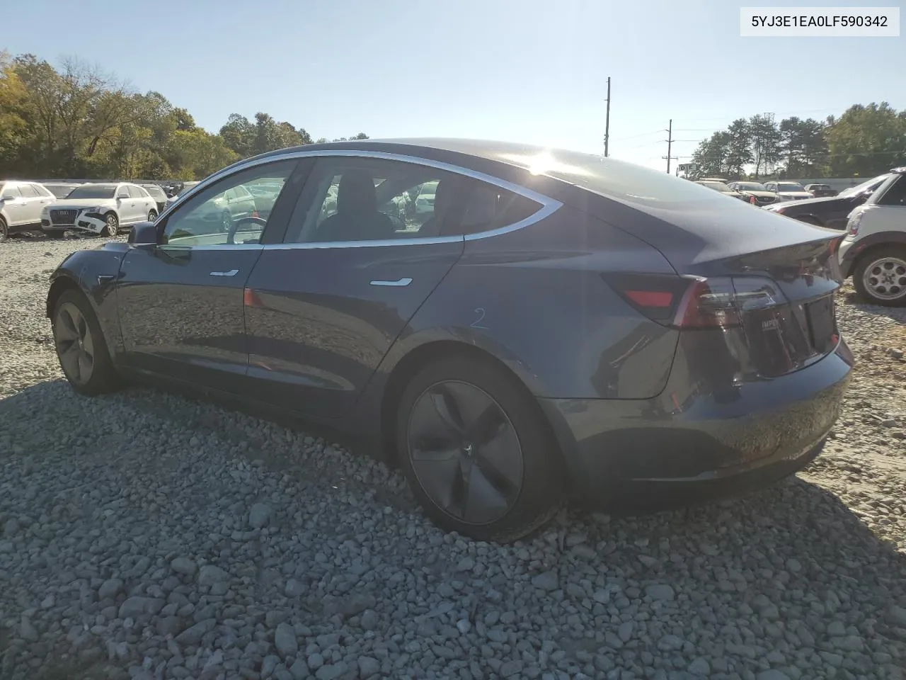 2020 Tesla Model 3 VIN: 5YJ3E1EA0LF590342 Lot: 75591574