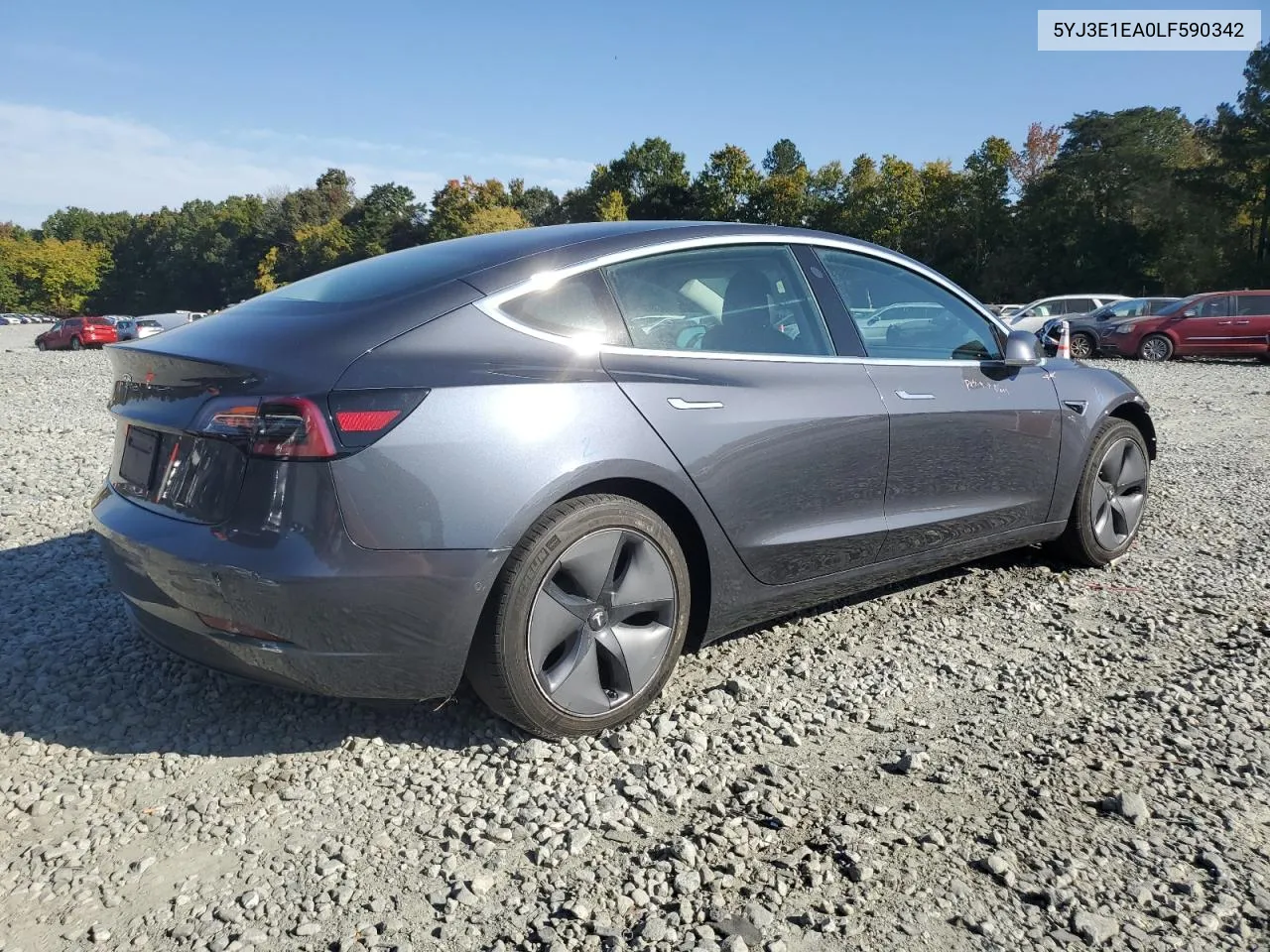 5YJ3E1EA0LF590342 2020 Tesla Model 3