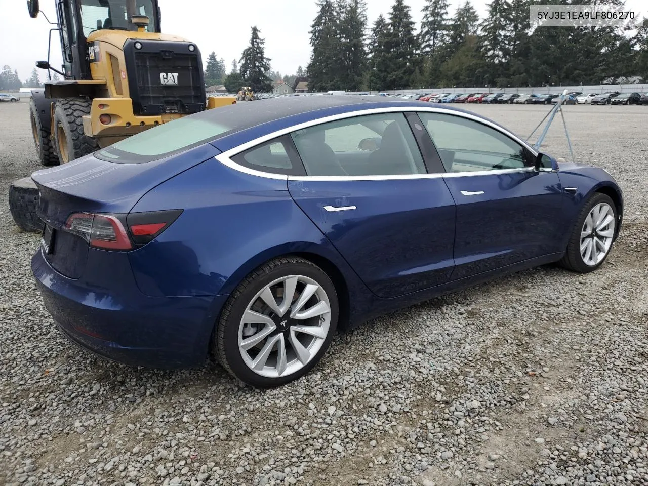 2020 Tesla Model 3 VIN: 5YJ3E1EA9LF806270 Lot: 75674604