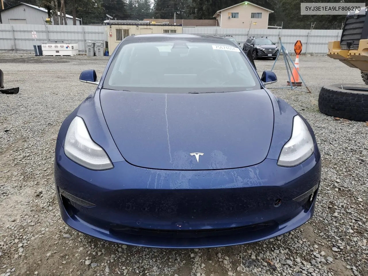 2020 Tesla Model 3 VIN: 5YJ3E1EA9LF806270 Lot: 75674604