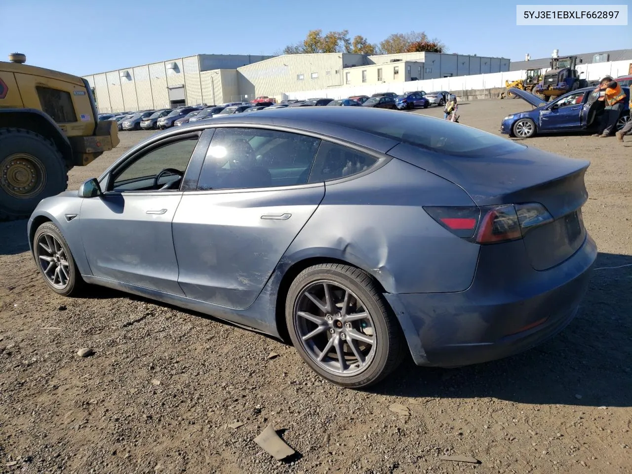 5YJ3E1EBXLF662897 2020 Tesla Model 3