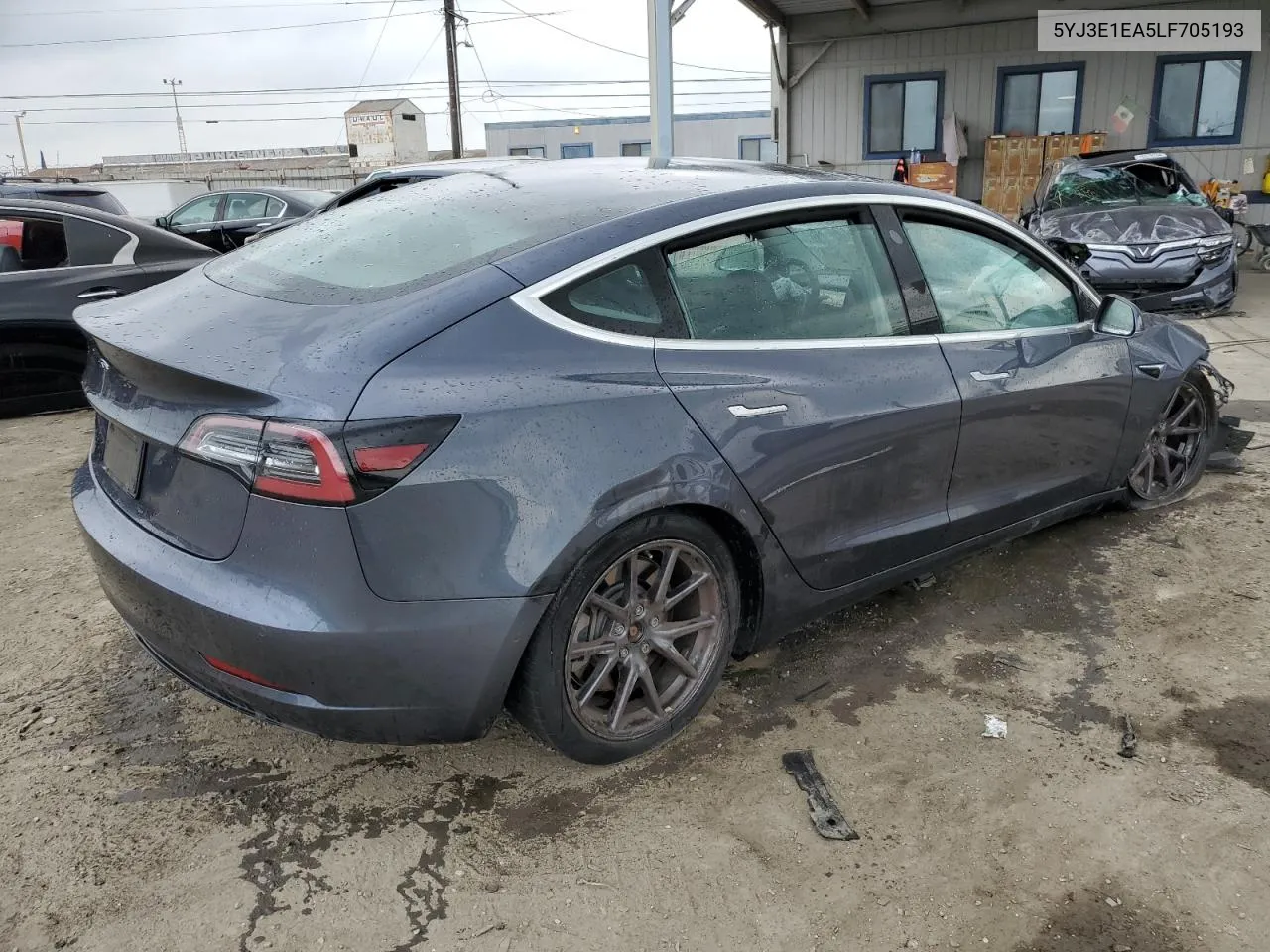 2020 Tesla Model 3 VIN: 5YJ3E1EA5LF705193 Lot: 76042654