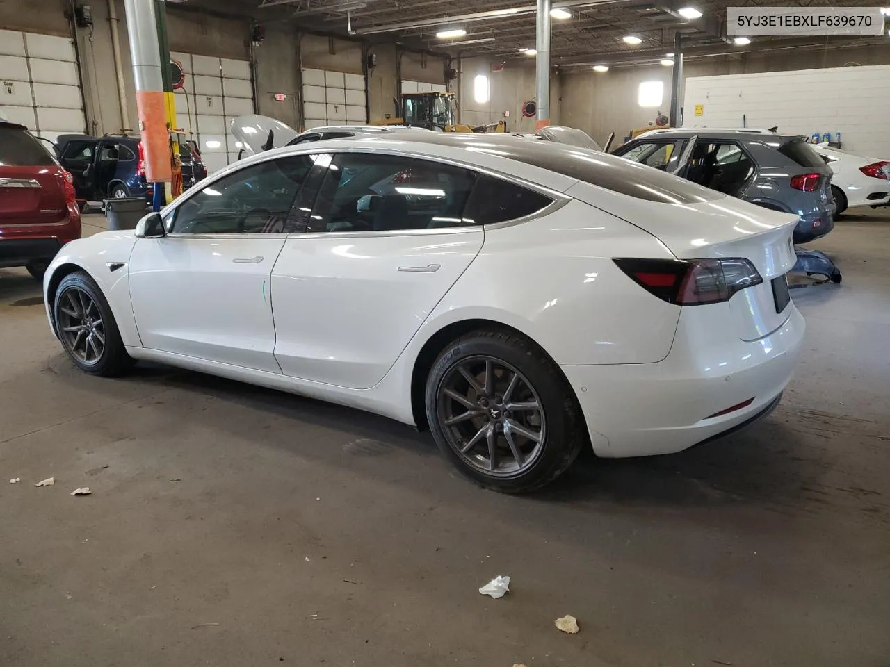 2020 Tesla Model 3 VIN: 5YJ3E1EBXLF639670 Lot: 76591884