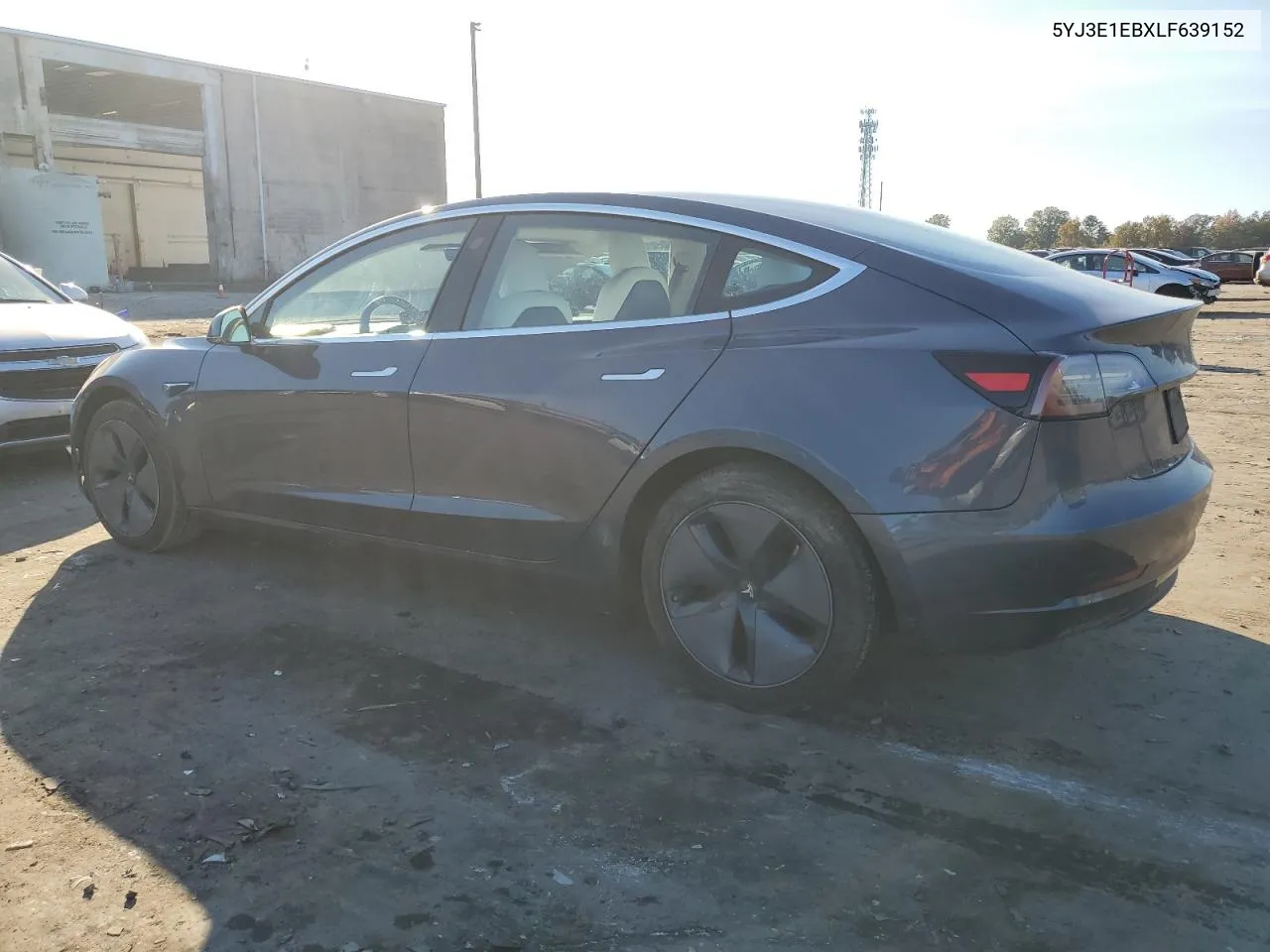 2020 Tesla Model 3 VIN: 5YJ3E1EBXLF639152 Lot: 77306324