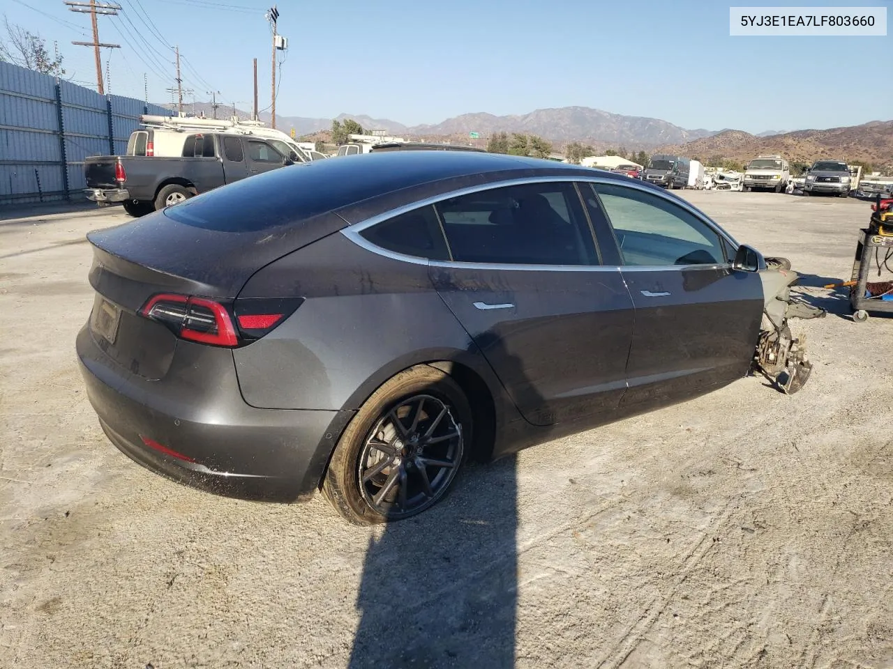 2020 Tesla Model 3 VIN: 5YJ3E1EA7LF803660 Lot: 77394564