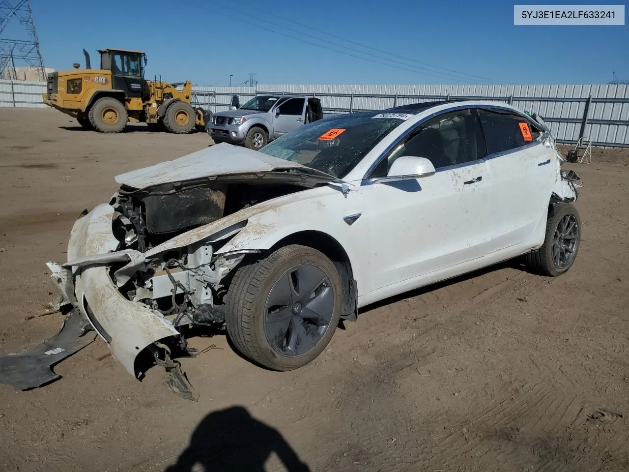 2020 Tesla Model 3 VIN: 5YJ3E1EA2LF633241 Lot: 78025794