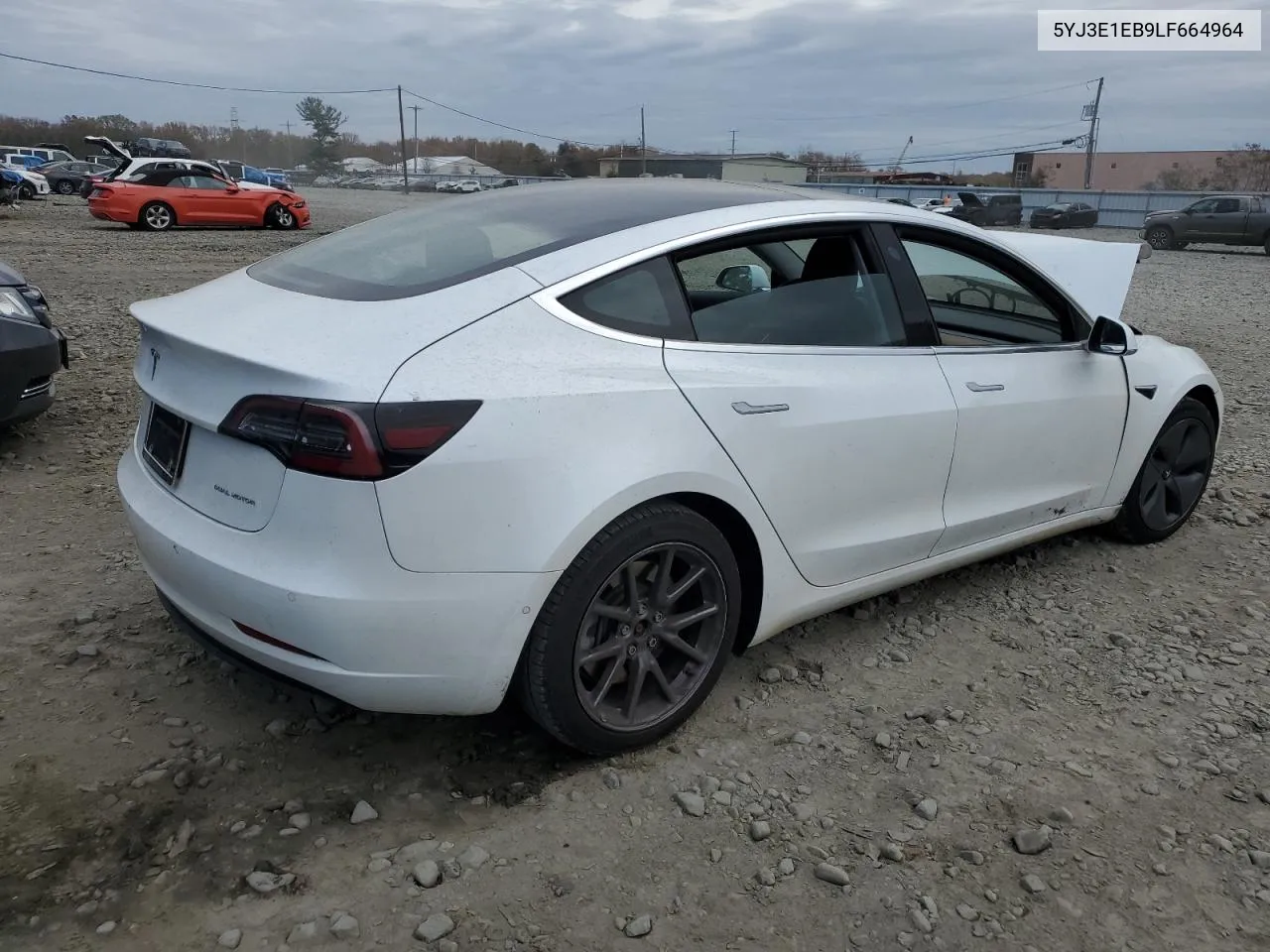 2020 Tesla Model 3 VIN: 5YJ3E1EB9LF664964 Lot: 78205344