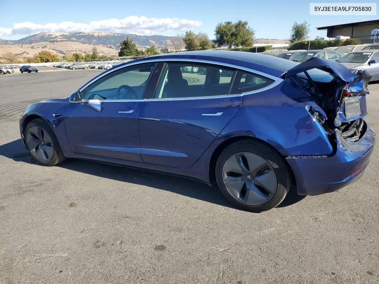 2020 Tesla Model 3 VIN: 5YJ3E1EA9LF705830 Lot: 78432124