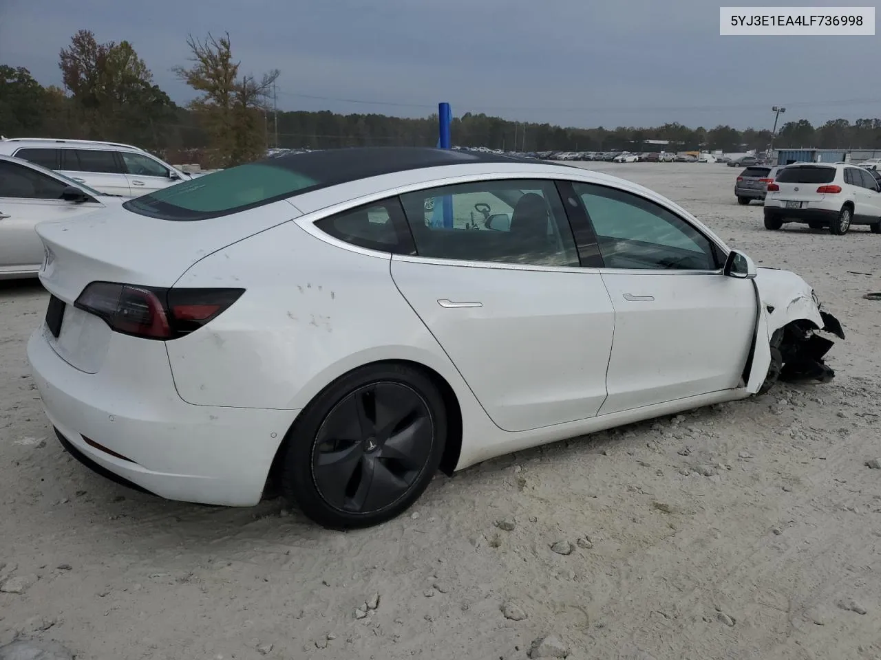 5YJ3E1EA4LF736998 2020 Tesla Model 3