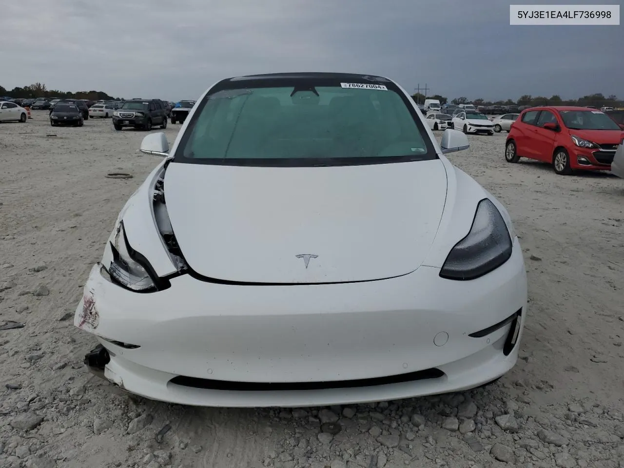 5YJ3E1EA4LF736998 2020 Tesla Model 3