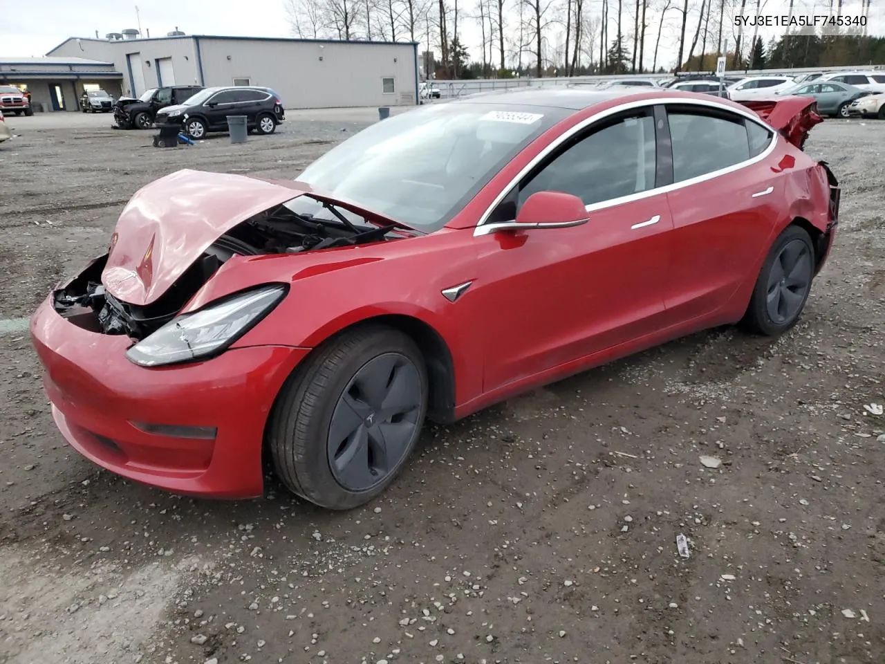 2020 Tesla Model 3 VIN: 5YJ3E1EA5LF745340 Lot: 79055344