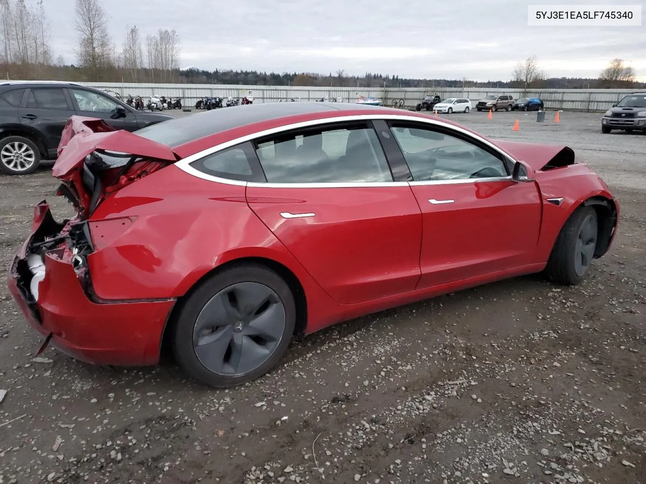 2020 Tesla Model 3 VIN: 5YJ3E1EA5LF745340 Lot: 79055344