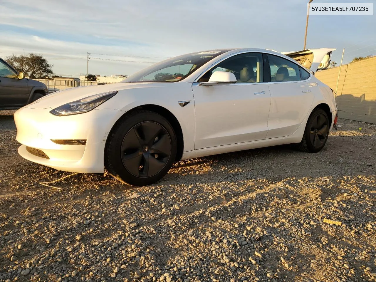 2020 Tesla Model 3 VIN: 5YJ3E1EA5LF707235 Lot: 79211984