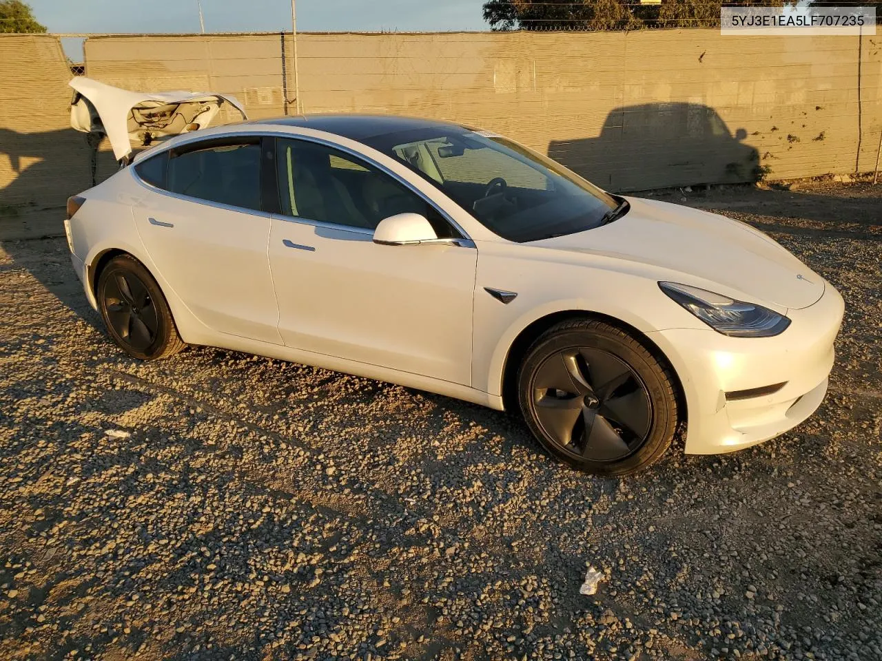 2020 Tesla Model 3 VIN: 5YJ3E1EA5LF707235 Lot: 79211984