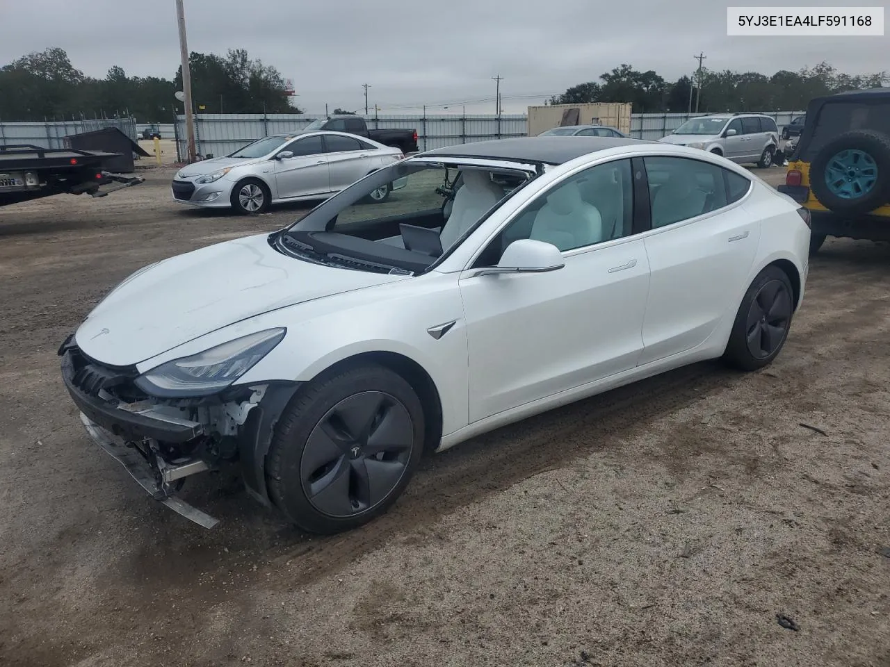 2020 Tesla Model 3 VIN: 5YJ3E1EA4LF591168 Lot: 79323694