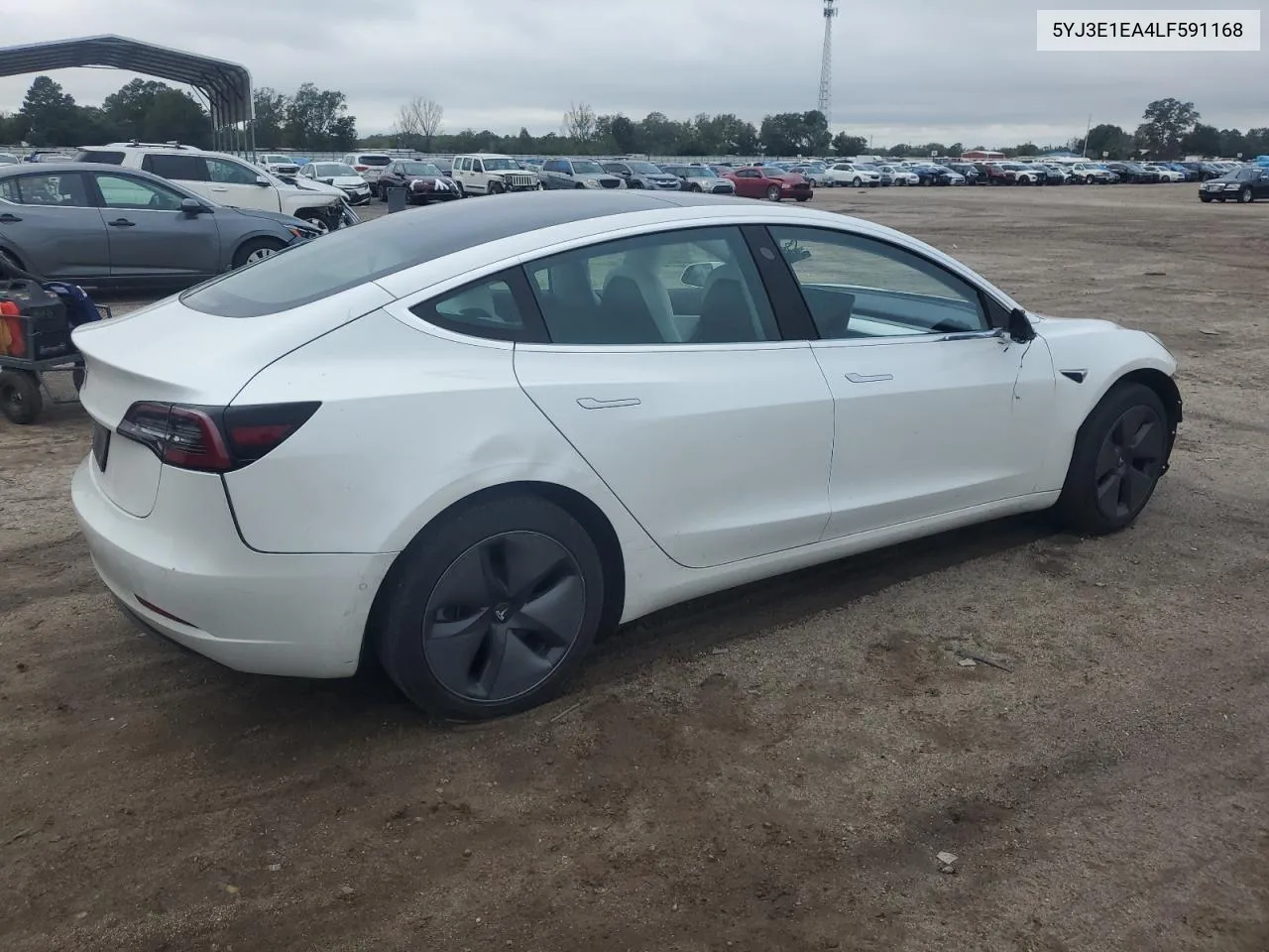 2020 Tesla Model 3 VIN: 5YJ3E1EA4LF591168 Lot: 79323694