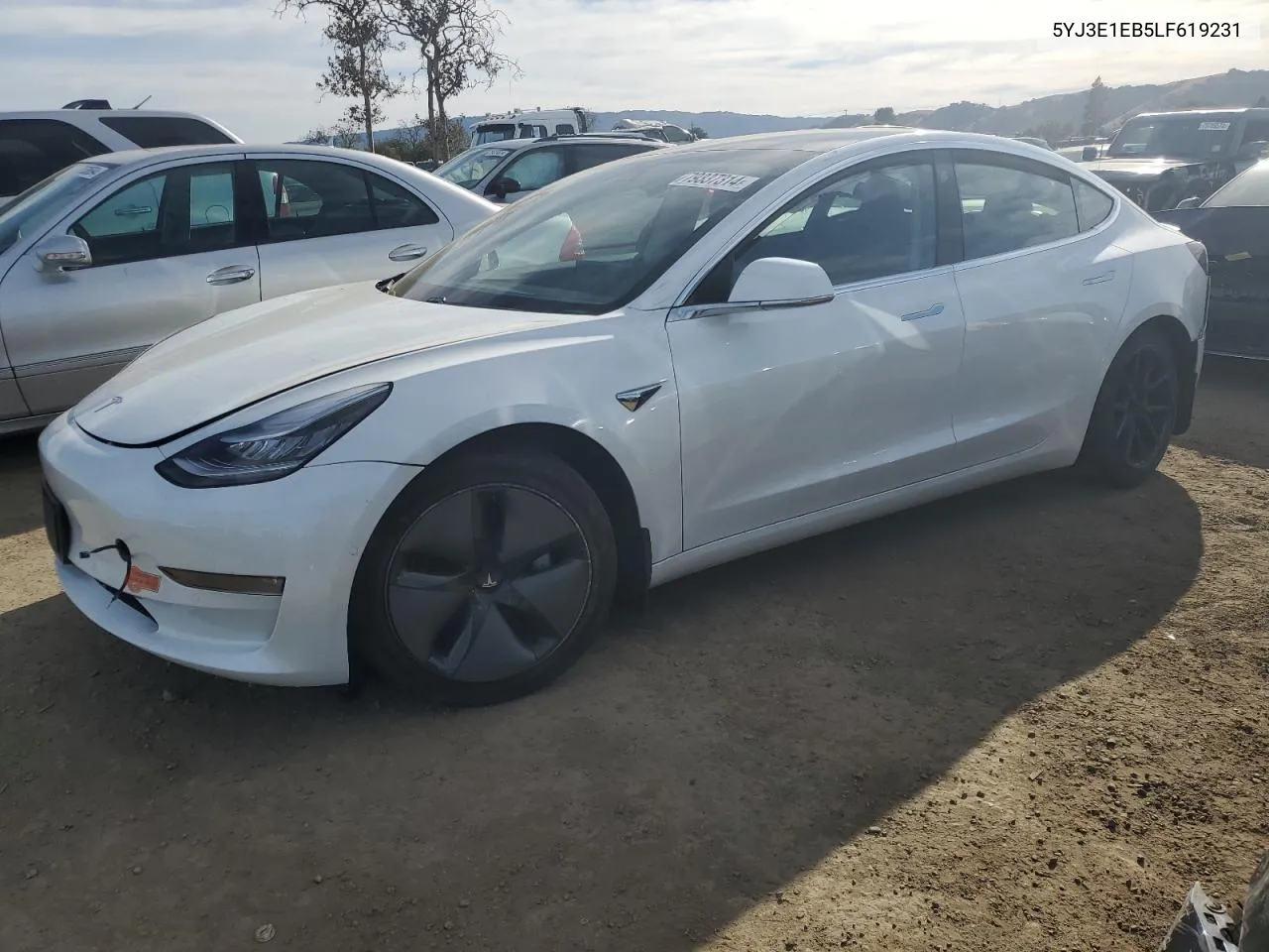 5YJ3E1EB5LF619231 2020 Tesla Model 3