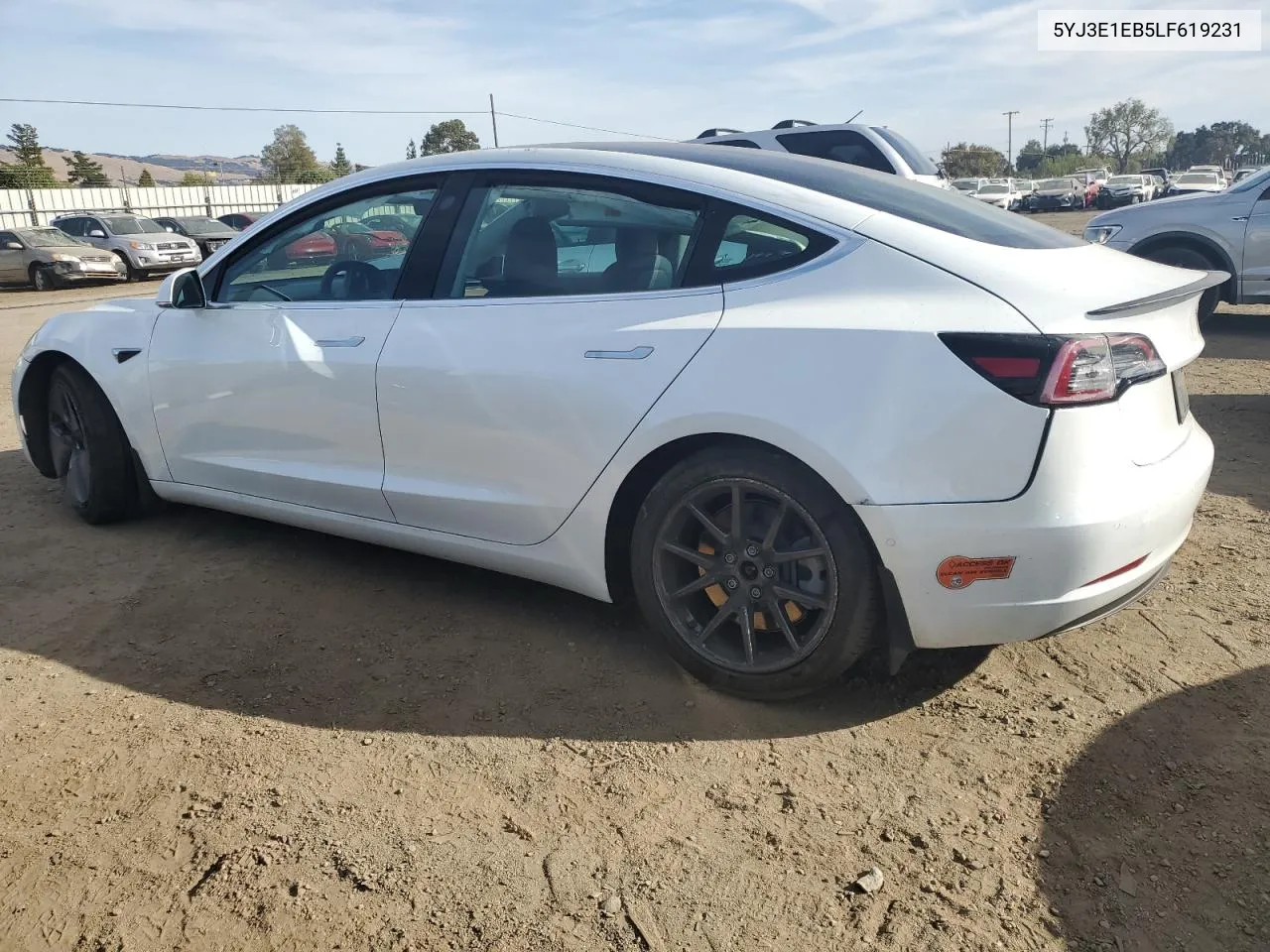 5YJ3E1EB5LF619231 2020 Tesla Model 3