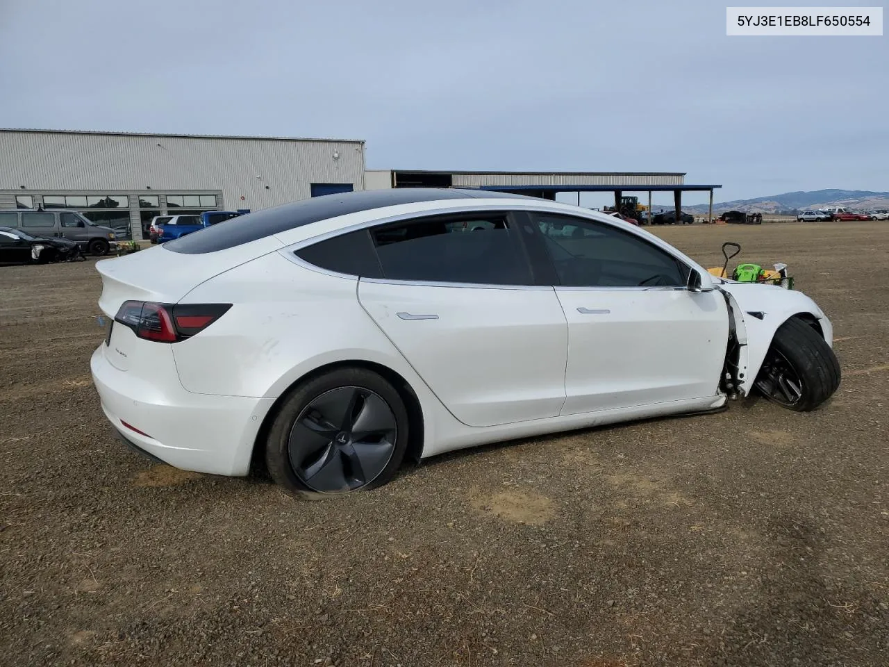 2020 Tesla Model 3 VIN: 5YJ3E1EB8LF650554 Lot: 79345544