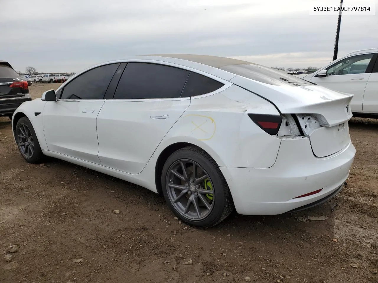 2020 Tesla Model 3 VIN: 5YJ3E1EA9LF797814 Lot: 79522334