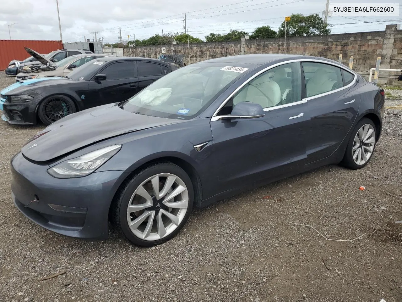 2020 Tesla Model 3 VIN: 5YJ3E1EA6LF662600 Lot: 79821434