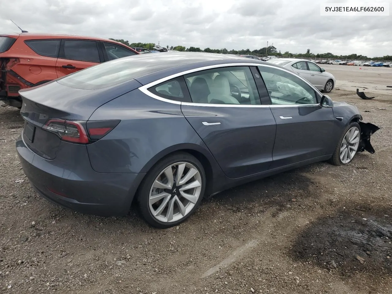 2020 Tesla Model 3 VIN: 5YJ3E1EA6LF662600 Lot: 79821434