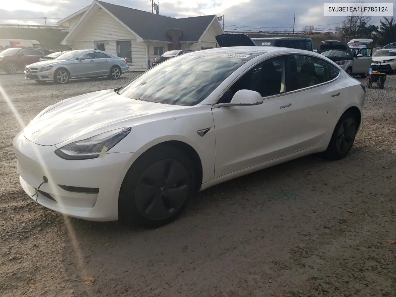 2020 Tesla Model 3 VIN: 5YJ3E1EA1LF785124 Lot: 79948434