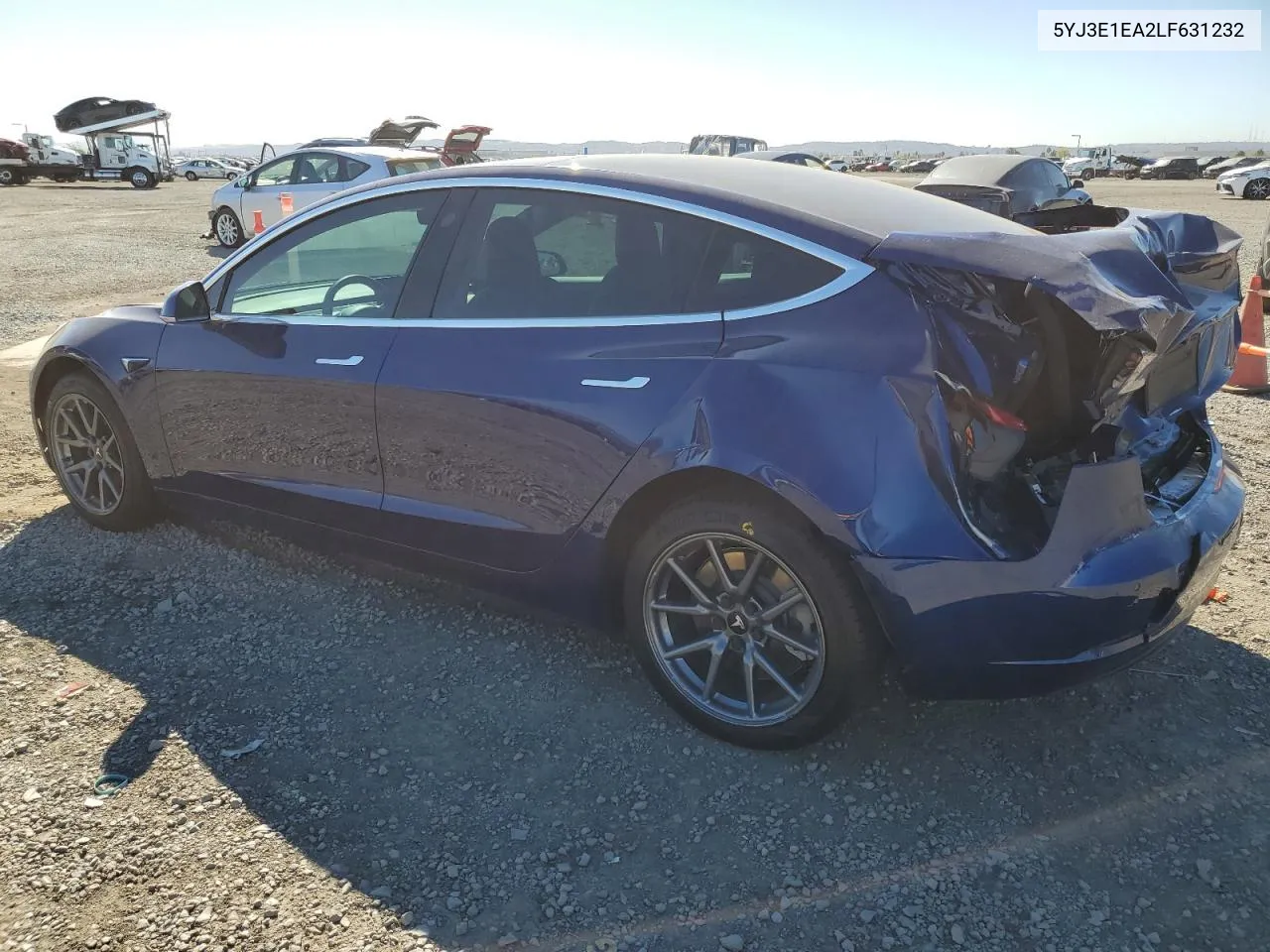 2020 Tesla Model 3 VIN: 5YJ3E1EA2LF631232 Lot: 80205324