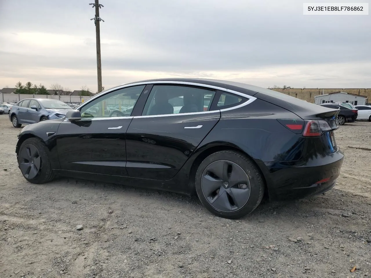 2020 Tesla Model 3 VIN: 5YJ3E1EB8LF786862 Lot: 80518284