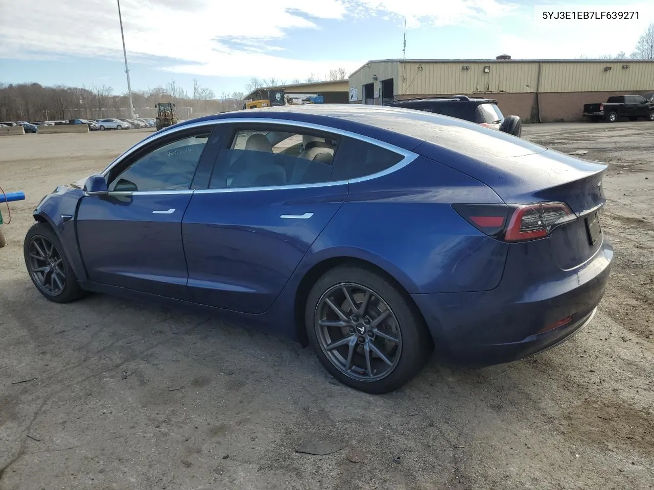 2020 Tesla Model 3 VIN: 5YJ3E1EB7LF639271 Lot: 80633284