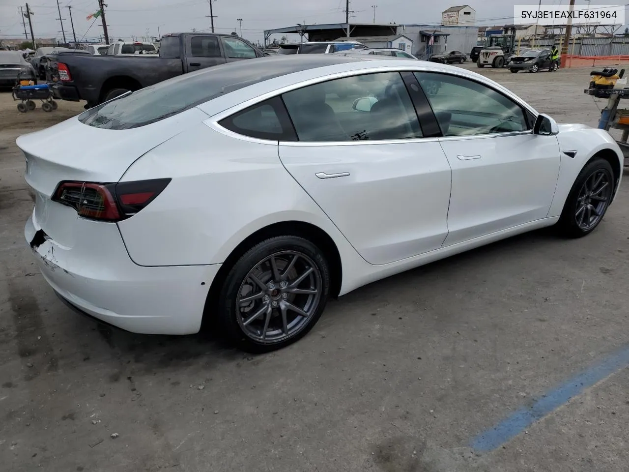 2020 Tesla Model 3 VIN: 5YJ3E1EAXLF631964 Lot: 81091174