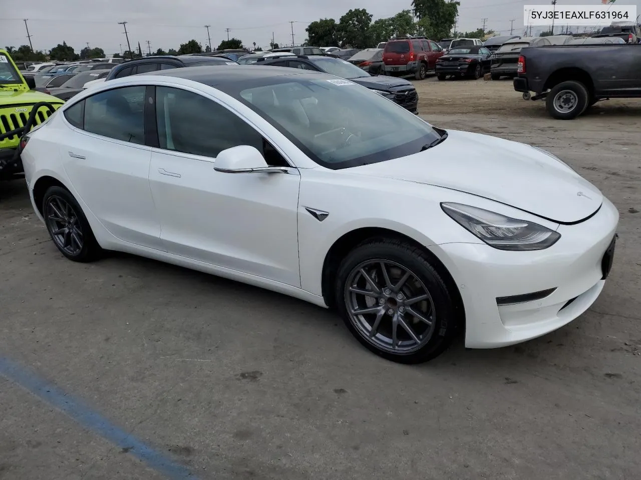 2020 Tesla Model 3 VIN: 5YJ3E1EAXLF631964 Lot: 81091174