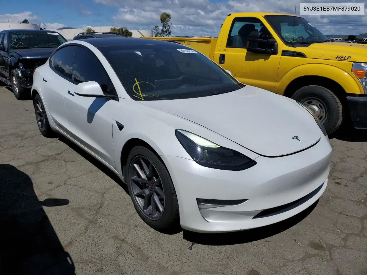 5YJ3E1EB7MF879020 2021 Tesla Model 3