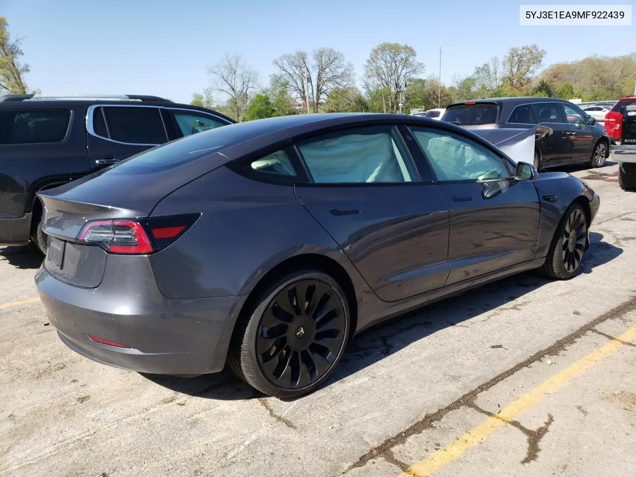 5YJ3E1EA9MF922439 2021 Tesla Model 3