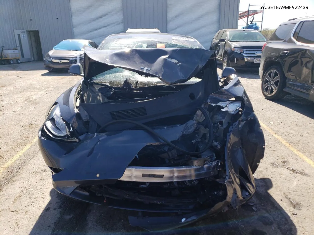 2021 Tesla Model 3 VIN: 5YJ3E1EA9MF922439 Lot: 51416974