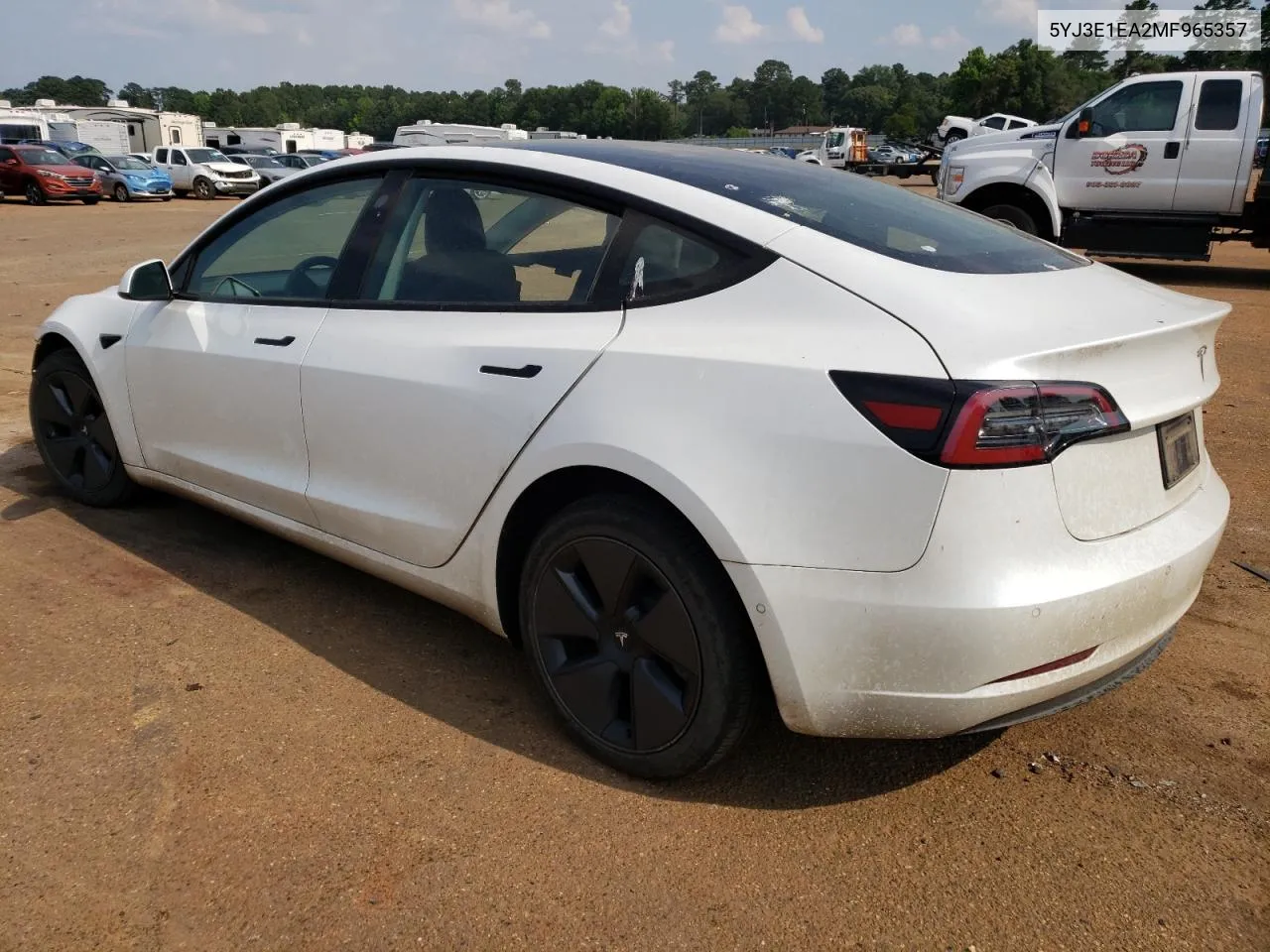 2021 Tesla Model 3 VIN: 5YJ3E1EA2MF965357 Lot: 52485783