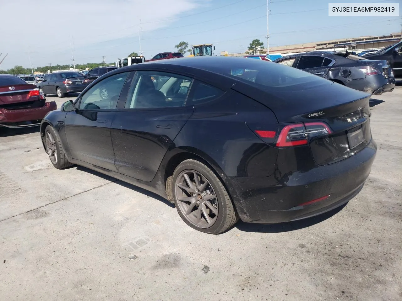 2021 Tesla Model 3 VIN: 5YJ3E1EA6MF982419 Lot: 54977144