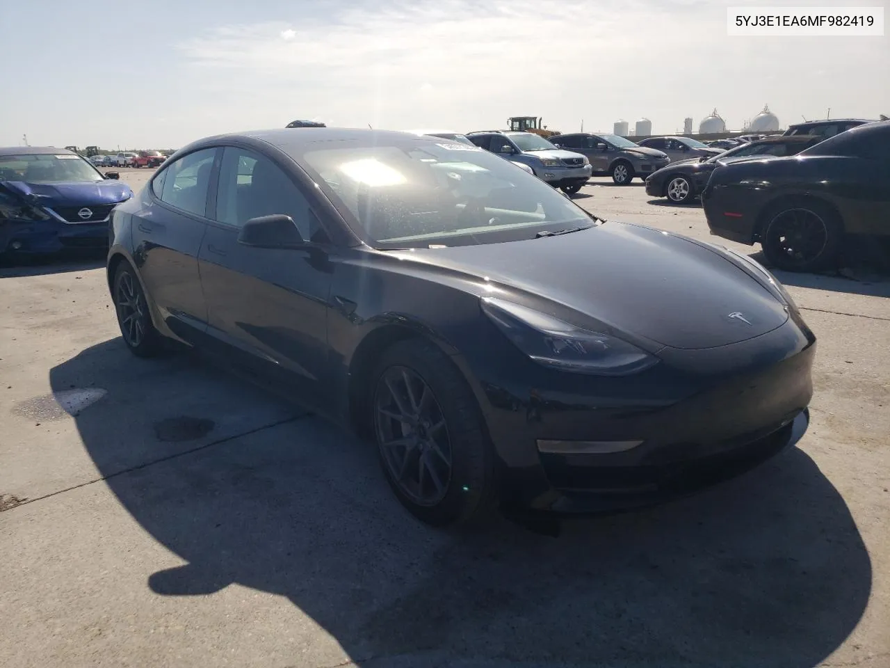 2021 Tesla Model 3 VIN: 5YJ3E1EA6MF982419 Lot: 54977144