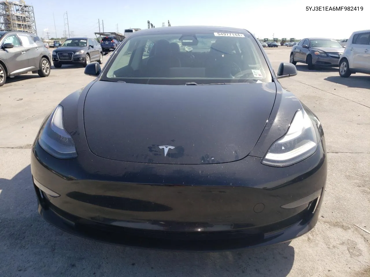 2021 Tesla Model 3 VIN: 5YJ3E1EA6MF982419 Lot: 54977144