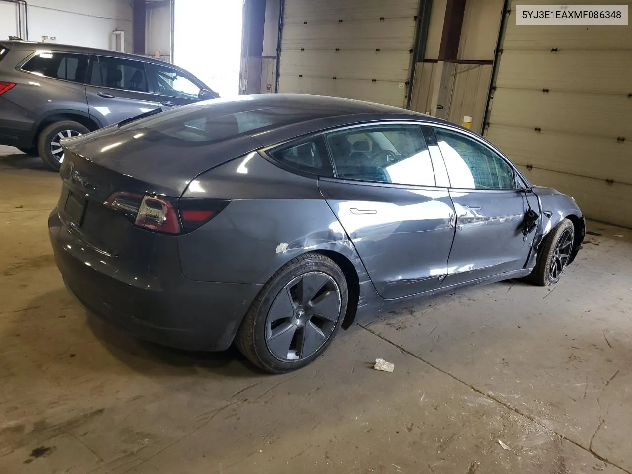 2021 Tesla Model 3 VIN: 5YJ3E1EAXMF086348 Lot: 56944274