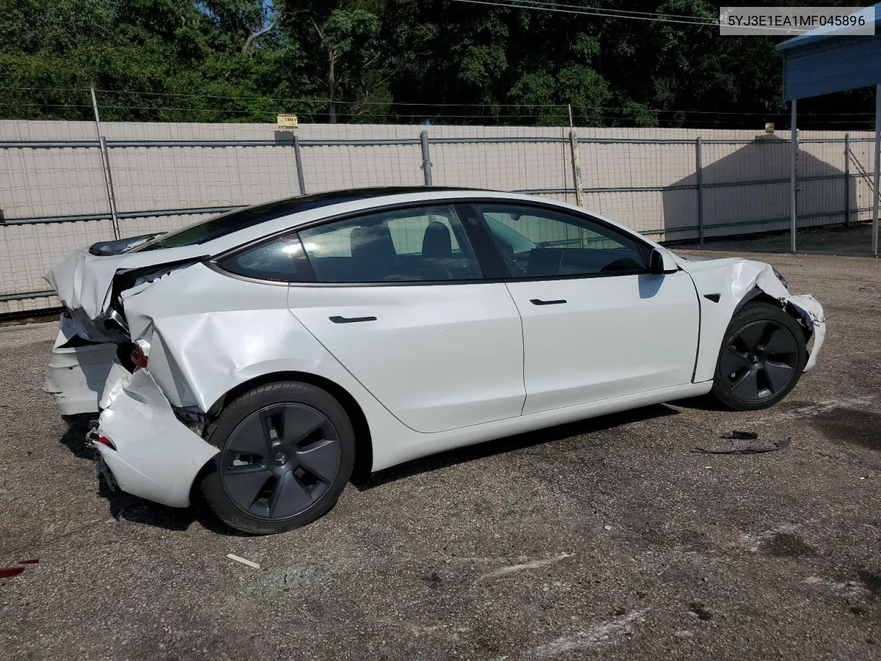 5YJ3E1EA1MF045896 2021 Tesla Model 3