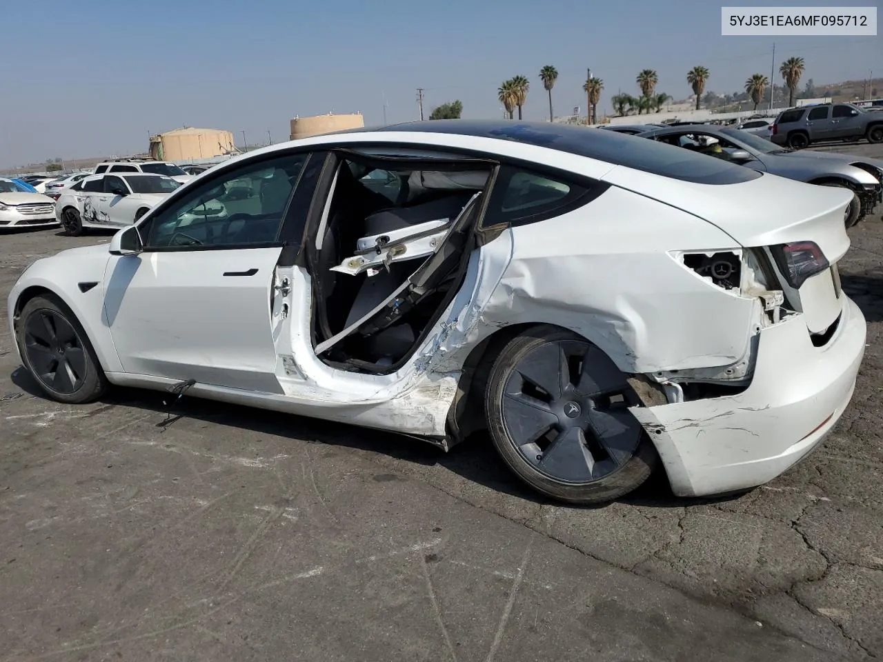 5YJ3E1EA6MF095712 2021 Tesla Model 3