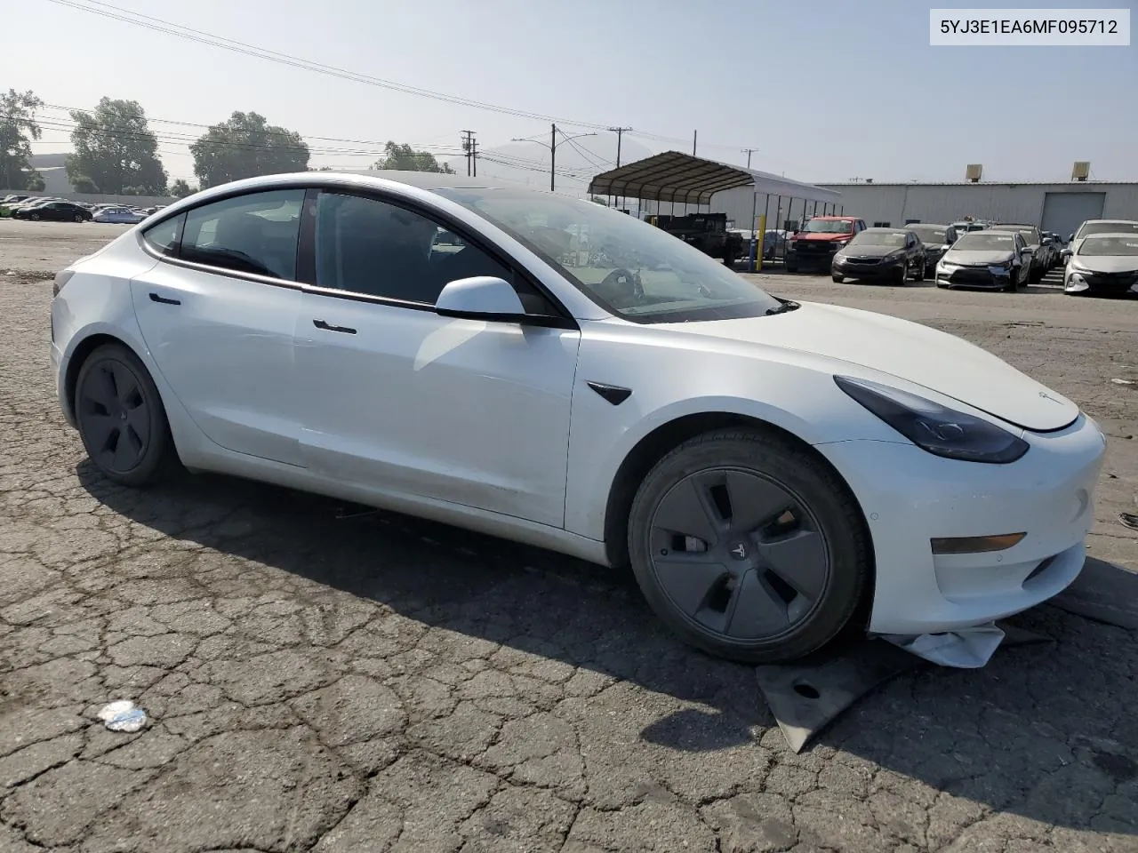 2021 Tesla Model 3 VIN: 5YJ3E1EA6MF095712 Lot: 57707344