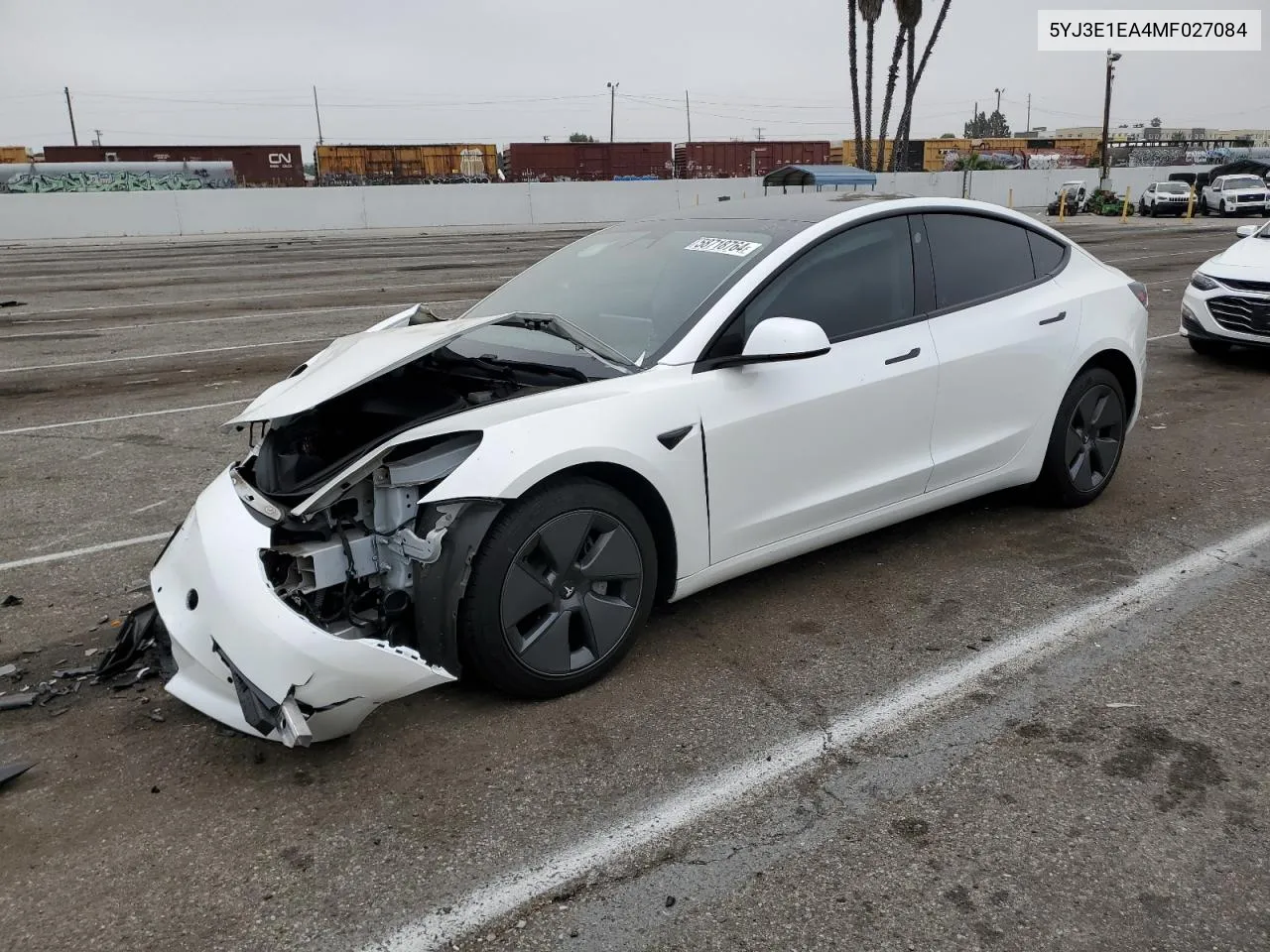 5YJ3E1EA4MF027084 2021 Tesla Model 3