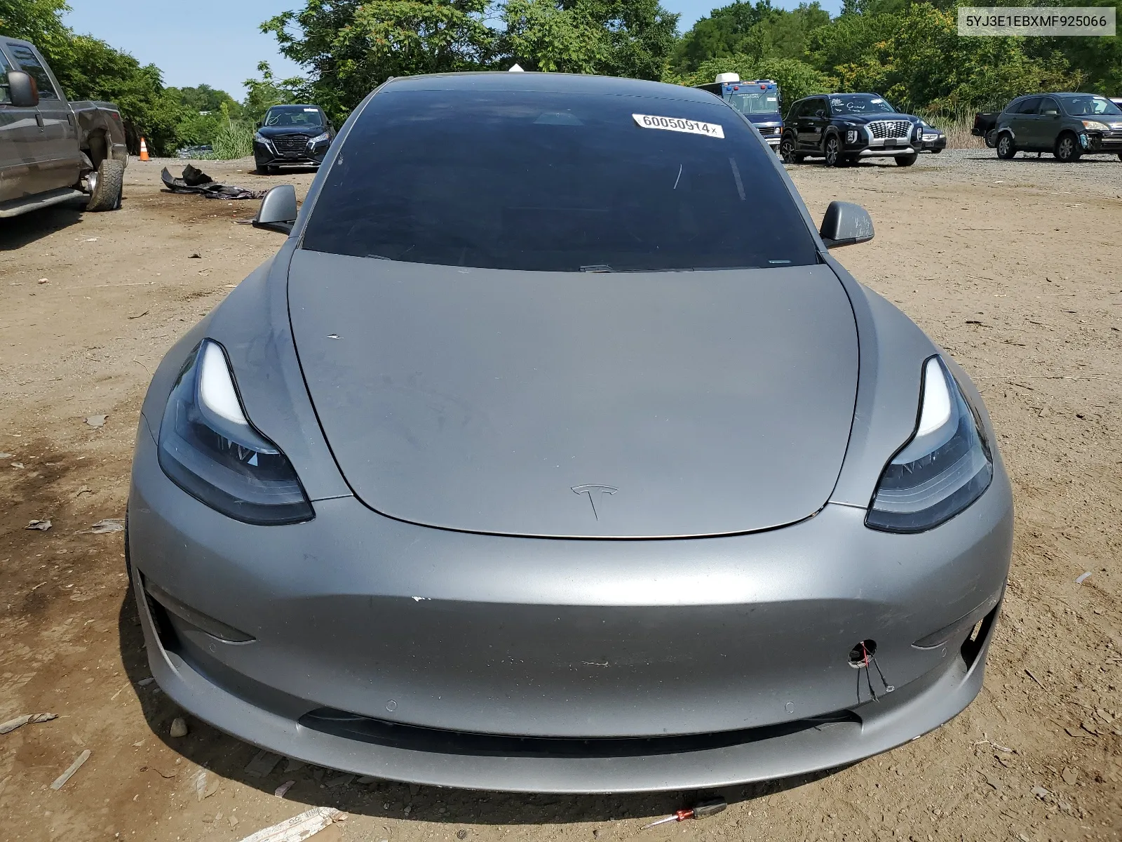 2021 Tesla Model 3 VIN: 5YJ3E1EBXMF925066 Lot: 60050914