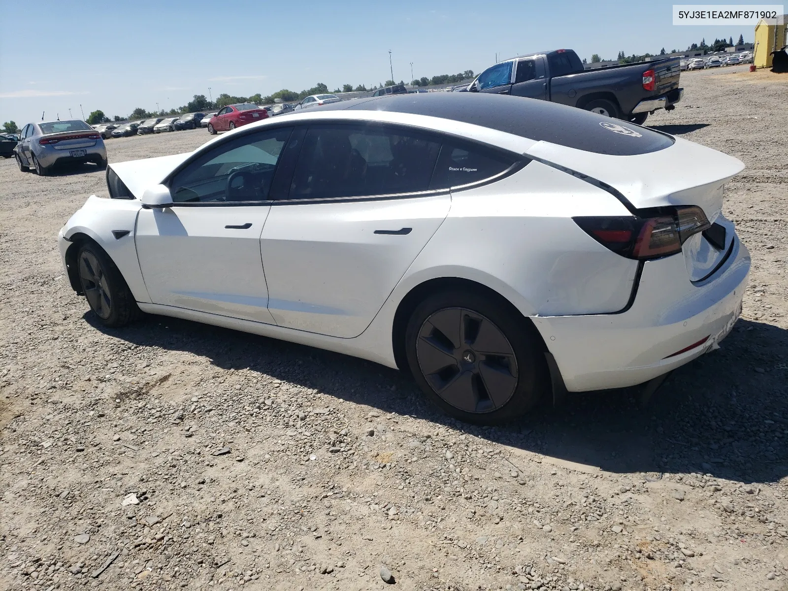 5YJ3E1EA2MF871902 2021 Tesla Model 3