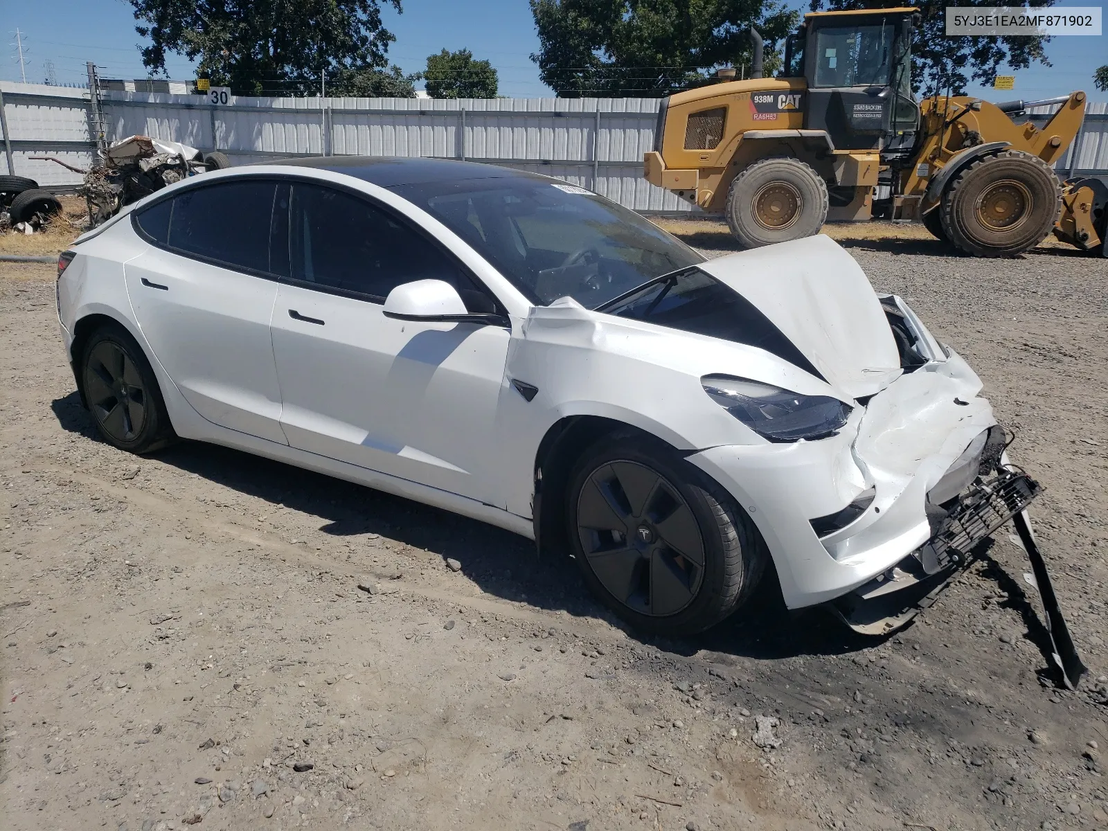 5YJ3E1EA2MF871902 2021 Tesla Model 3